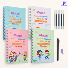 Cargar imagen en el visor de la galería, SET X4 LIBRETAS EDUCATIVAS MAGICAS REUTILIZABLES - Aprender jugando nunca fue tan mágico
