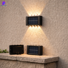 Cargar imagen en el visor de la galería, PACK 2 LÁMPARAS SOLARES CON SENSOR AUTOMATICO - Diseño moderno que transforma tus espacios.