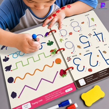 Cargar imagen en el visor de la galería, LIBRO MÁGICO REUTILIZABLE DE APRENDIZAJE – Diversión y aprendizaje en un solo juego (Escribe, Borra y Repite)