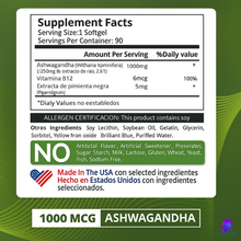 Cargar imagen en el visor de la galería, ASHWAGANDHA MOUNTAIN VALLEY - Energía, Calma y Bienestar en Cada Cápsula