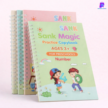 Cargar imagen en el visor de la galería, SET X4 LIBRETAS EDUCATIVAS MAGICAS REUTILIZABLES - Aprender jugando nunca fue tan mágico
