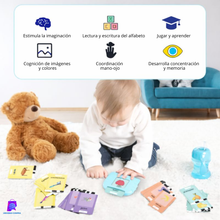 Cargar imagen en el visor de la galería, TARJETAS EDUCATIVAS INTERACTIVAS CON SONIDO PARA NIÑOS - Aprender nunca fue tan divertido
