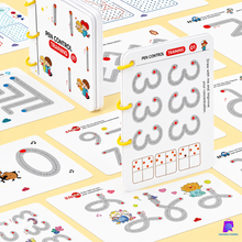 Cargar imagen en el visor de la galería, LIBRO MÁGICO REUTILIZABLE DE APRENDIZAJE – Diversión y aprendizaje en un solo juego (Escribe, Borra y Repite)
