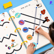 Cargar imagen en el visor de la galería, LIBRO MÁGICO REUTILIZABLE DE APRENDIZAJE – Diversión y aprendizaje en un solo juego (Escribe, Borra y Repite)
