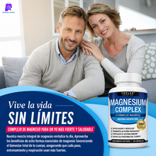 Cargar imagen en el visor de la galería, MAGNESIUM COMPLEX EN CÁPSULAS – Duerme profundo, elimina el cansancio y despierta con energía real
