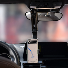 Cargar imagen en el visor de la galería, SOPORTE PARA CELULAR PLEGABLE VISERA - Ajusta, gira y disfruta el camino sin distracciones ✨
